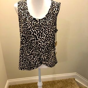 “Knotty” knit tank